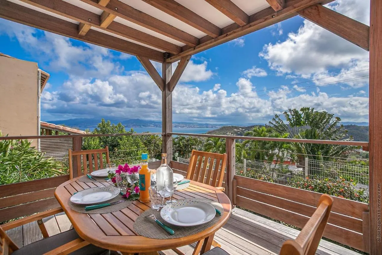 Villa Canopee Apt1 - Vue Mer & Spa Prive Les Trois-Ilets