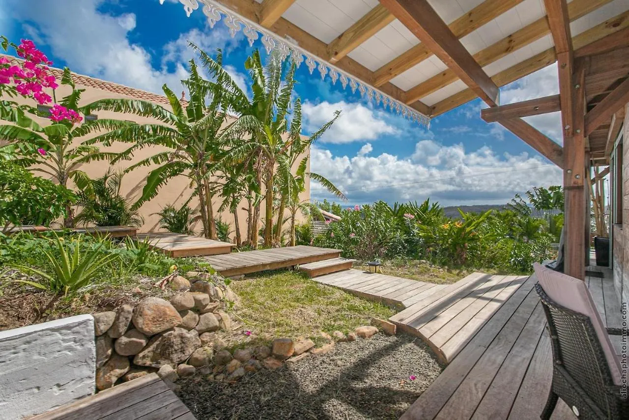 Villa Canopee Apt1 - Vue Mer & Spa Prive Les Trois-Ilets Apartment