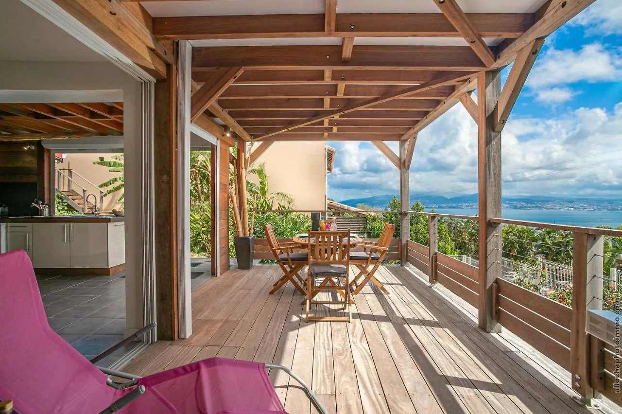 Villa Canopee Apt1 - Vue Mer & Spa Prive Les Trois-Ilets 0*,