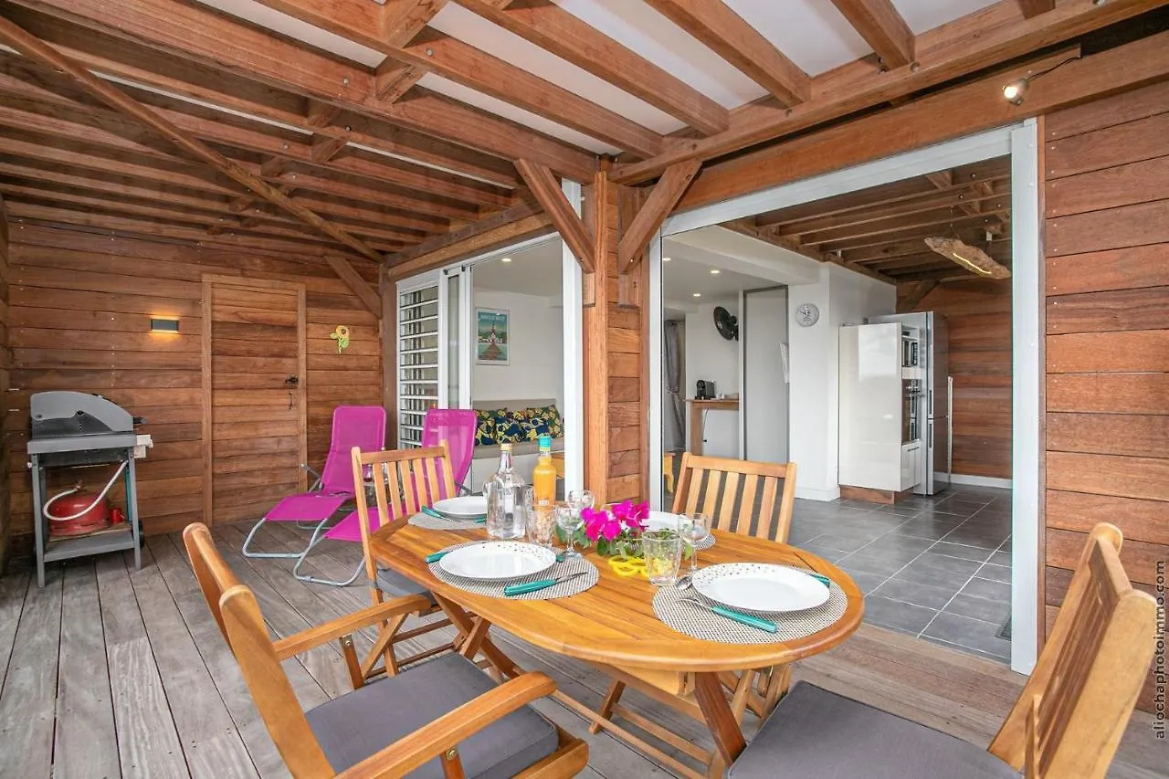 Villa Canopee Apt1 - Vue Mer & Spa Prive Les Trois-Ilets