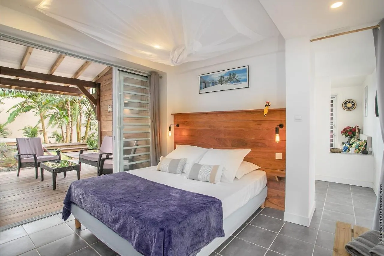 Apartment Villa Canopee Apt1 - Vue Mer & Spa Prive Les Trois-Ilets